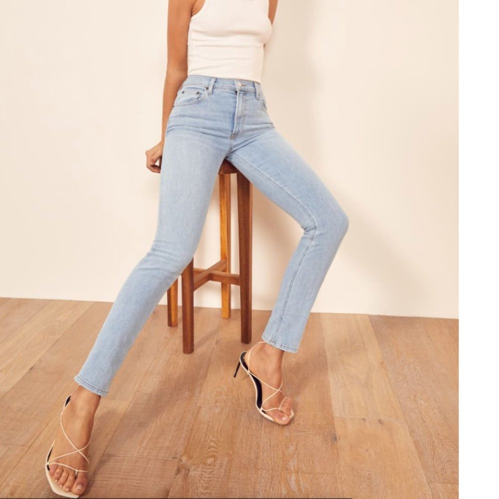 Reformation Harper High Rise Skinny Jeans